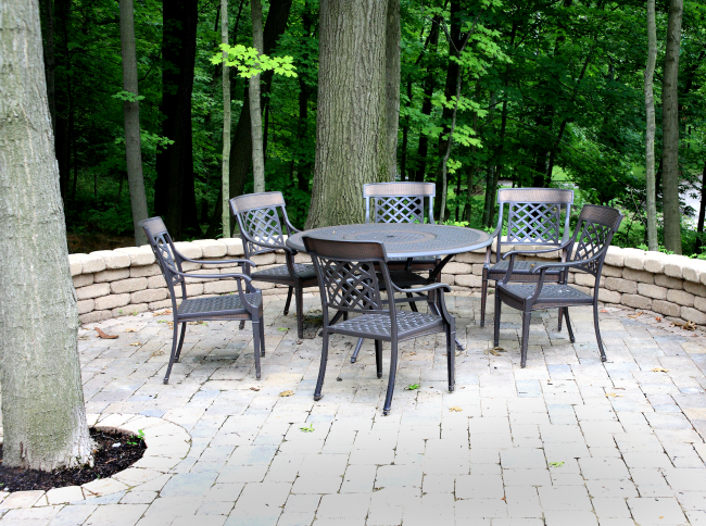 outdoor patio rollins landscape