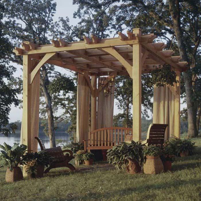 How To Make A Pergola: Schemes And Instructions