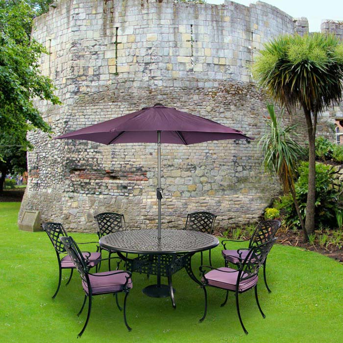 On Sale! : Special Dining Area for Cast Aluminum Patio Furniture Sets | Garden Landscape