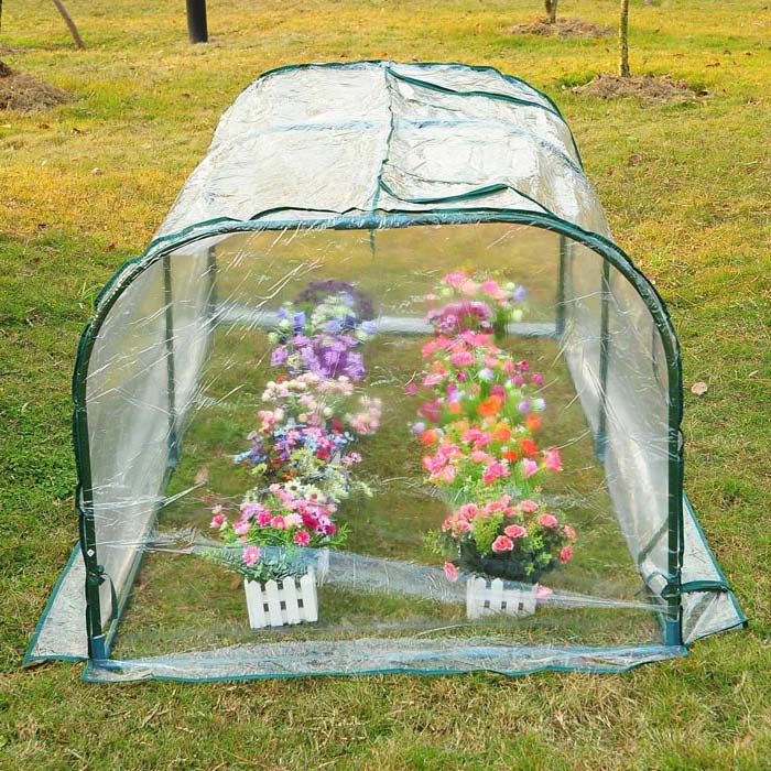 Get a patio greenhouse to make your house look nice