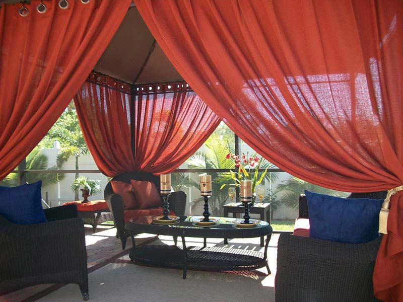 Outdoor Curtains For Gazebo