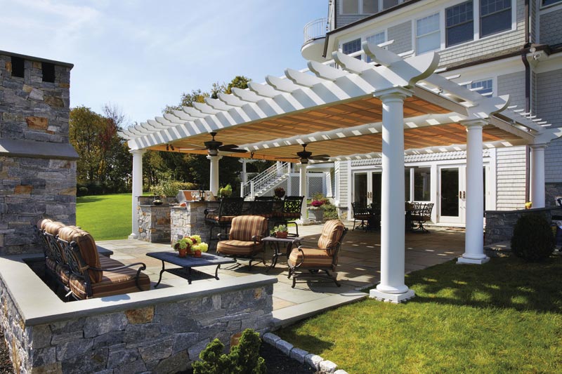 When Pergola shade protects you against all odds