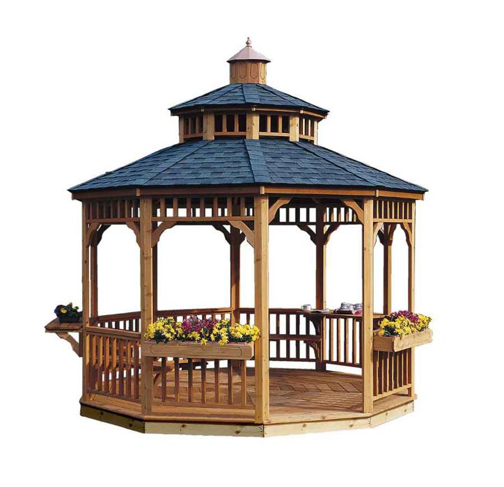 Suncast Gazebo Provides Amazing Look For Any Outdoor Environment