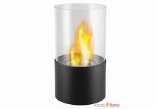 Moda Flame Lit Tabletop Firepit Ventless Bio Ethanol Fireplace Black Indoors