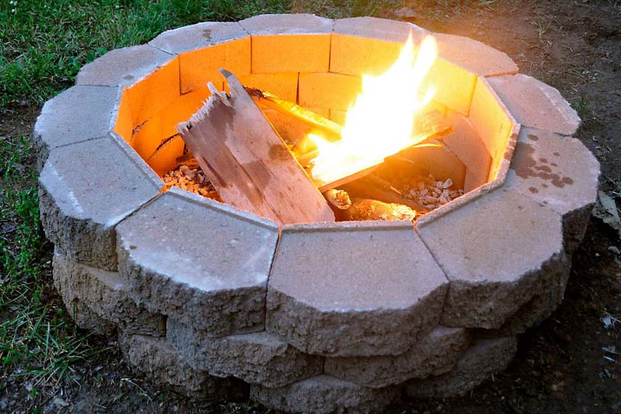 How To Build A Fire Pit Fire