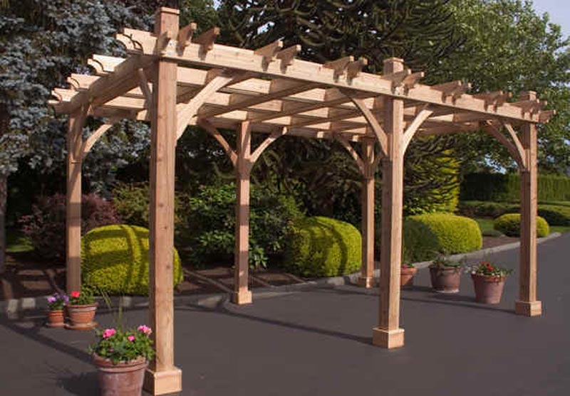 Pergola Kits Intend To Protect Your Outdoor Environment From Sun And Rain