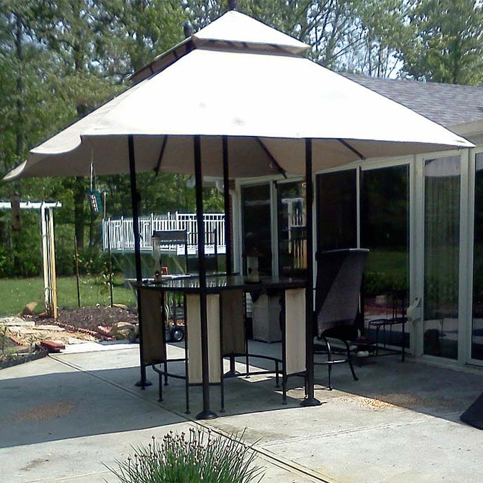 9′ Patio Umbrella Replacement Canopy