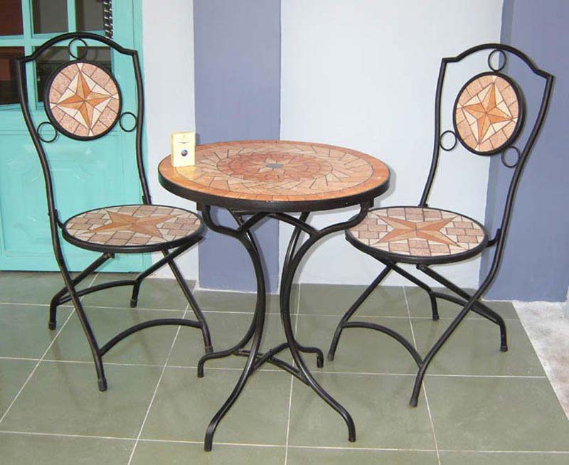 Mosaic Patio Table And Chairs