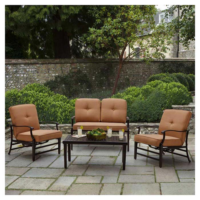 Strathwood Patio Furniture With Fire