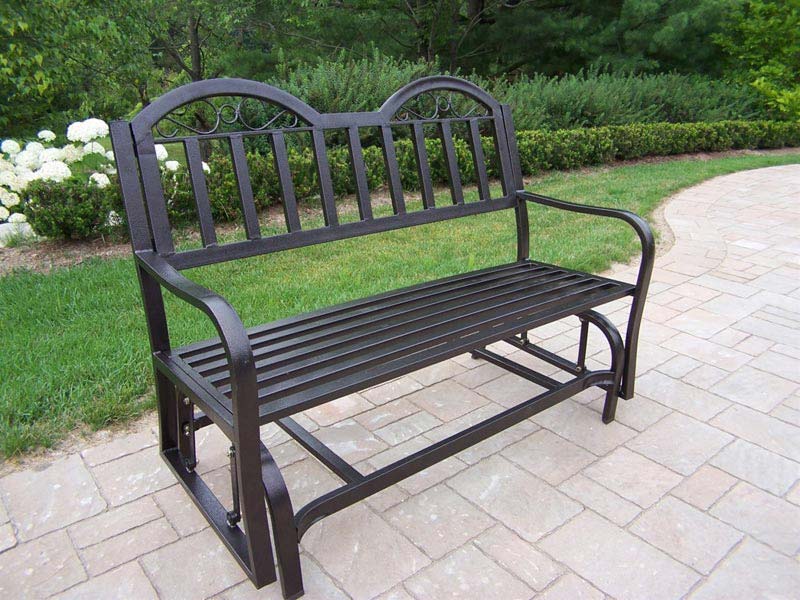 Wrought Iron Patio Furniture Gliders
