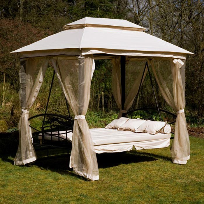 Pergola swing bed stand
