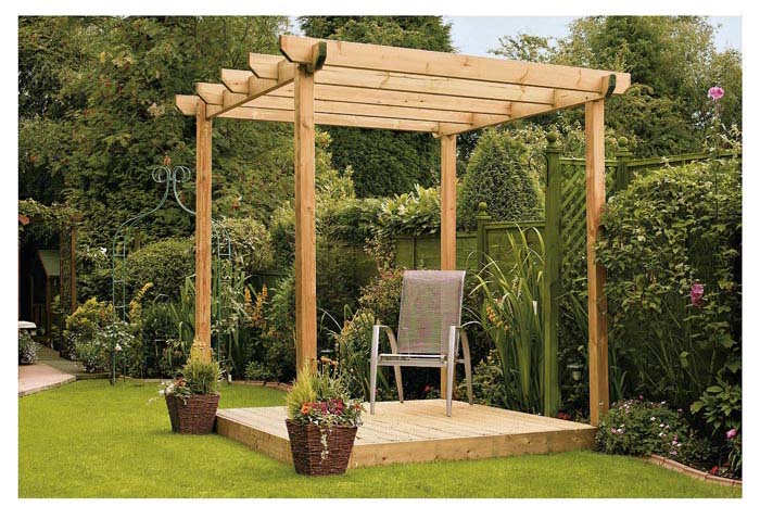 Lean-to Pergola: Popular And Practical Variant