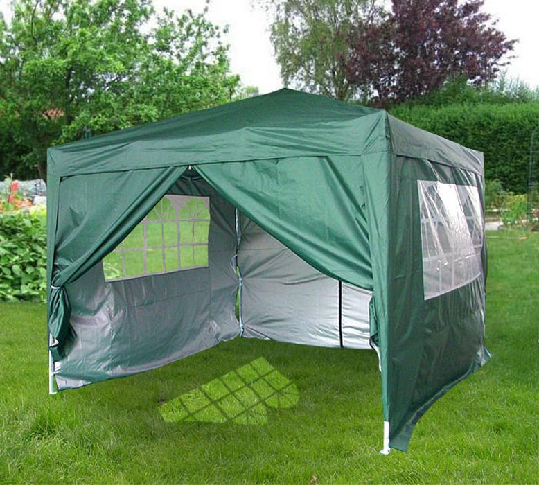 Pop-Up Gazebo With Sides: Practical Option For Holidays