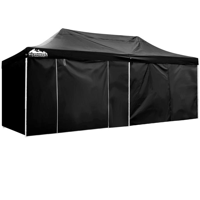 Black Gazebo For Outdoor Parties And Commercial Use
