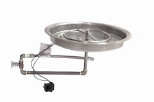 Round Bowl 19″ Pan Manual Ignition Fire Pit Insert (NG)