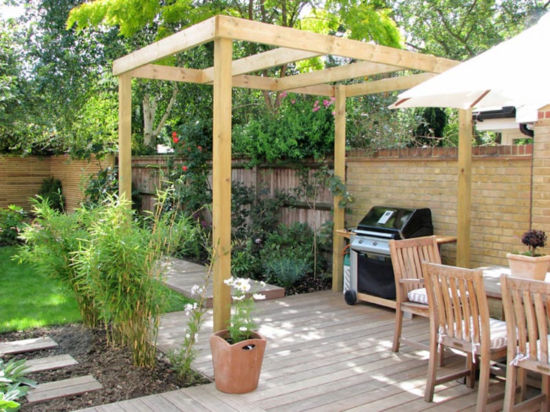 Small patio garden ideas uk